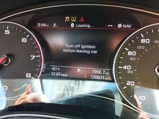 2015 Audi A6 2.0T Premium Plus with VIN WAUGFAFC2FN017718, listed as a IAAI auction lot 41673650 with 120,831 mi miles. Bid and sale history available at carsss.com. Image 7.