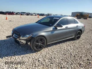 2018 Mercedes-Benz C 300 with VIN 55SWF4JB8JU259059, listed as a Copart auction lot 56584305 with 70,834 mi miles and Salvage title. Bid and sale history available at DreamBid. Image 1.