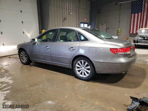 2009 Hyundai Azera GLS with VIN KMHFC46D59A371628, listed as a Copart auction lot 87460584 with 103,077 mi miles and Salvage Title. Bid and sale history available at carsss.com. Image 2.