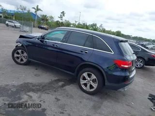 2017 Mercedes-Benz GLC with VIN WDC0G4KB9HF252544, listed as a IAAI auction lot 41983852 with 99,223 mi miles. Bid and sale history available at carsss.com. Image 3.