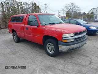 2000 Chevrolet Silverado 1500 with VIN 1GCEK14W2YE201658, listed as a IAAI auction lot 41712498 with 153,333 mi miles. Bid and sale history available at carsss.com. Image 1.