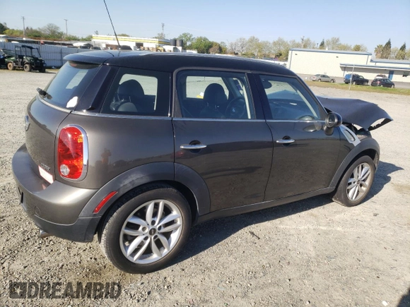 2012 MINI Countryman with VIN WMWZB3C58CWM03815, listed as a Copart auction lot 50097405 with 84,137 mi miles and Salvage Title. Bid and sale history available at DreamBid. Image 3.