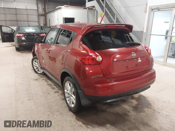 2013 Nissan Juke S with VIN JN8AF5MR2DT218085, listed as a IAAI auction lot 41706616 with 78,067 mi miles. Bid and sale history available at carsss.com. Image 3.