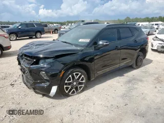2024 Chevrolet Blazer RS z VIN 3GNKBERS5RS181954, wystawiony jako Copart lot #62336035 z przebiegiem 10 701 mil mil oraz Szkoda całkowita • Salvage title. Historia ofert i sprzedaży dostępna na DreamBid. Obrazek 1.