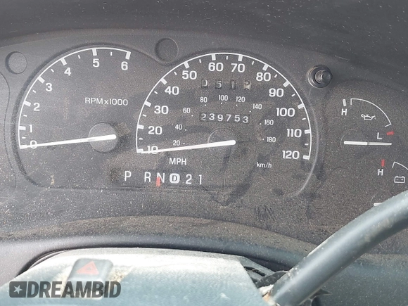 1999 Ford Explorer Sport с VIN 1FMYU24E5XUA74165, выставлен на аукционе IAAI как лот 42779078 с пробегом 239 753 миль миль и . История ставок и продаж доступна на DreamBid. Изображение 7.