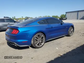2018 Ford Mustang GT with VIN 1FA6P8CF9J5107286, listed as a Copart auction lot 52190835 with 177,804 mi miles and Salvage title. Bid and sale history available at DreamBid. Image 3.