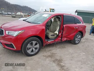 2020 Acura MDX with VIN 5J8YD4H33LL057651, listed as a IAAI auction lot 41886742 with 45,351 mi miles. Bid and sale history available at carsss.com. Image 18.