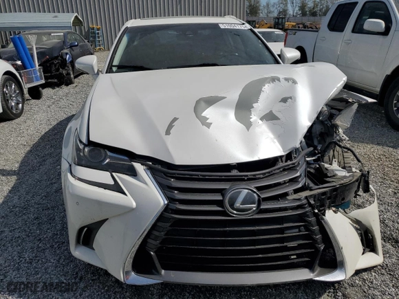 2017 Lexus GS with VIN JTHBZ1BL0HA010446, listed as a Copart auction lot 51004175 with 88,547 mi miles and Salvage Title. Bid and sale history available at carsss.com. Image 5.