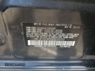 2016 Subaru Impreza Special Sports Premium z VIN JF1GPAP6XG8209791, wystawiony jako Copart lot #54677715 z przebiegiem 131 619 mil mil oraz Szkoda całkowita • Salvage title. Historia ofert i sprzedaży dostępna na DreamBid. Obrazek 12.