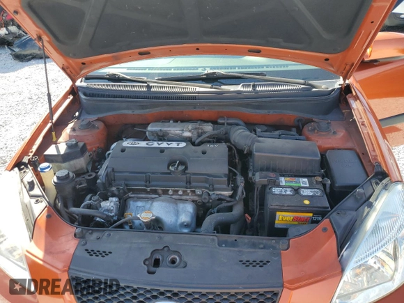 2009 Kia Rio LX with VIN KNADE243896494604, listed as a Copart auction lot 44298485 with 75,326 mi miles and Non Repairable. Bid and sale history available at carsss.com. Image 12.