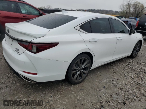 2020 Lexus ES 350 F Sport z VIN 58AGZ1B17LU064182, wystawiony jako Copart lot #50023135 z przebiegiem 58 269 mil mil oraz Szkoda całkowita • Salvage title. Historia ofert i sprzedaży dostępna na DreamBid. Obrazek 3.