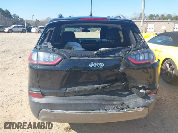 2020 Jeep Cherokee Limited with VIN 1C4PJLDB4LD568404, listed as a IAAI auction lot 41627191 with 91,799 mi miles. Bid and sale history available at carsss.com. Image 6.
