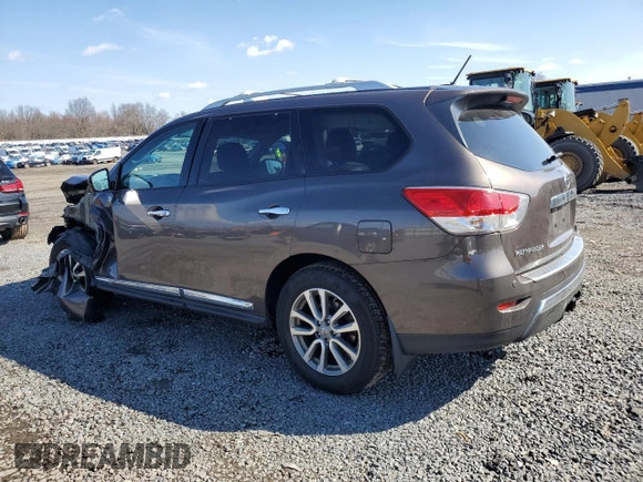 2016 Nissan Pathfinder SL with VIN 5N1AR2MM1GC623294, listed as a Copart auction lot 50462525 with 150,713 mi miles and Salvage title. Bid and sale history available at DreamBid. Image 2.