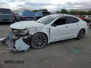 2020 Acura TLX with VIN 19UUB2F3XLA002394, listed as a Copart auction lot 77023934 with 44,512 mi miles and Salvage Title. Bid and sale history available at carsss.com. Image 1.