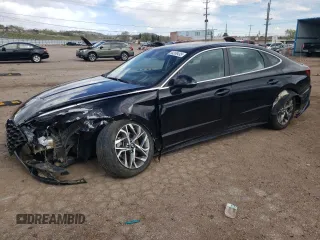 2022 Hyundai Sonata SEL z VIN KMHL64JA6NA218807, wystawiony jako Copart lot #54206435 z przebiegiem 29 756 mil mil oraz Szkoda całkowita • Salvage title. Historia ofert i sprzedaży dostępna na DreamBid. Obrazek 1.