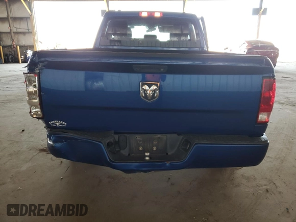 2018 Ram 1500 Express with VIN 1C6RR6FG5JS280628, listed as a Copart auction lot 61007805 with 128,470 mi miles and Salvage title. Bid and sale history available at DreamBid. Image 6.