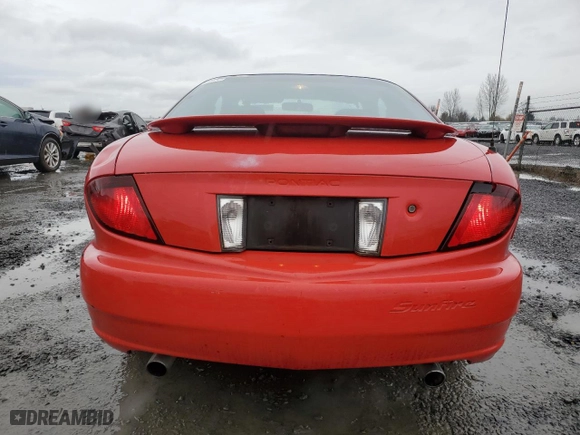 2003 Pontiac Sunfire with VIN 1G2JB12F437296470, listed as a Copart auction lot 88111485 with 0 mi miles and Salvage Title. Bid and sale history available at carsss.com. Image 6.
