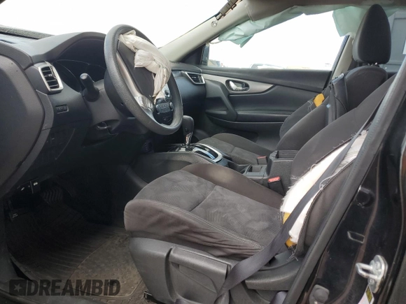 2016 Nissan Rogue SV with VIN KNMAT2MT4GP615518, listed as a Copart auction lot 48991205 with Not Provided miles and Salvage Title. Bid and sale history available at DreamBid. Image 7.