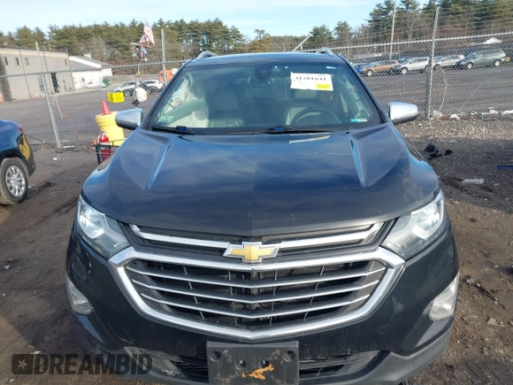 2018 Chevrolet Equinox Premier with VIN 2GNAXVEV7J6237540, listed as a IAAI auction lot 41201641 with 153,337 mi miles and . Bid and sale history available at DreamBid. Image 12.
