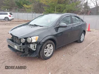 2014 Chevrolet Sonic LT with VIN 1G1JC5SH1E4236385, listed as a IAAI auction lot 42066948 with 126,200 mi miles and . Bid and sale history available at DreamBid. Image 2.