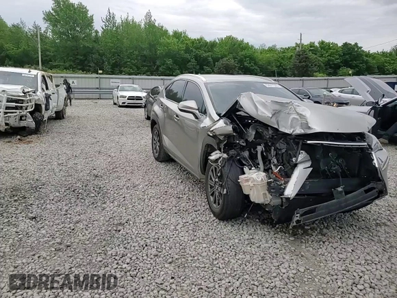 2020 Lexus NX 300 with VIN JTJAARBZ3L5003285, listed as a Copart auction lot 53977335 with 80,316 mi miles and Salvage title. Bid and sale history available at DreamBid. Image 14.