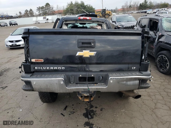 2017 Chevrolet Silverado 2500HD LT with VIN 1GC1KVEG7HF122929, listed as a Copart auction lot 47303684 with 0 mi miles and Non Repairable. Bid and sale history available at carsss.com. Image 6.