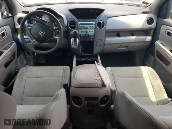 2009 Honda Pilot LX with VIN 5FNYF48259B040040, listed as a Copart auction lot 59860445 with 213,459 mi miles and Salvage title. Bid and sale history available at DreamBid. Image 8.