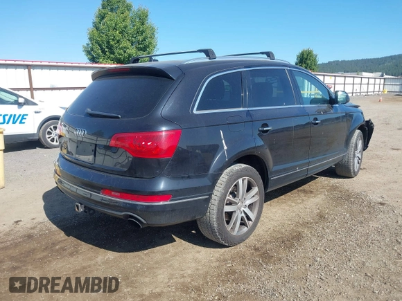 2012 Audi Q7 Premium Plus with VIN WA1LGAFE9CD000216, listed as a IAAI auction lot 42540414 with 147,011 mi miles and . Bid and sale history available at DreamBid. Image 4.
