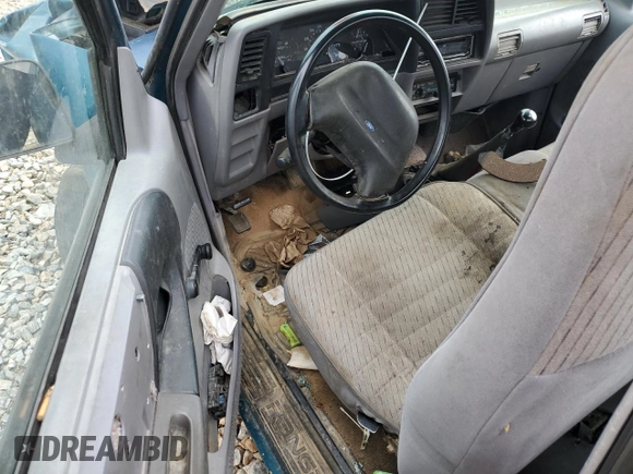 1993 Ford Ranger Splash with VIN 1FTCR10A2PUD69950, listed as a Copart auction lot 56270525 with 65,731 mi miles and Salvage title. Bid and sale history available at DreamBid. Image 8.