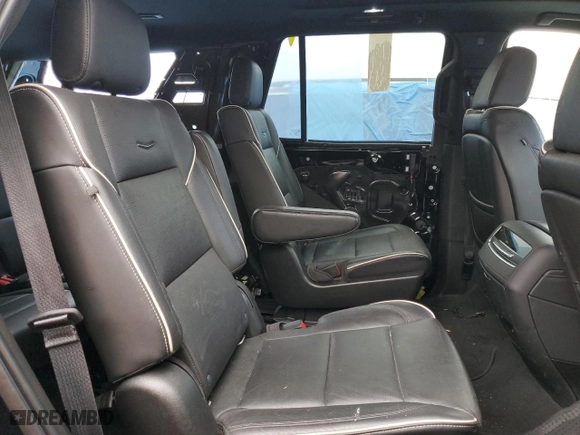 2021 Cadillac Escalade Premium Luxury with VIN 1GYS4BKL9MR215159, listed as a Copart auction lot 48577415 with 50,773 mi miles and Salvage Title. Bid and sale history available at carsss.com. Image 11.