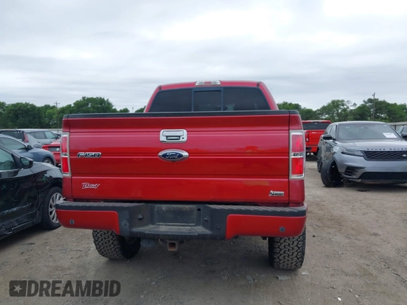 2010 Ford F-150 XL with VIN 1FTFW1EVXAFC57538, listed as a IAAI auction lot 42045616 with 154,379 mi miles. Bid and sale history available at carsss.com. Image 16.
