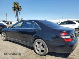 2008 Mercedes-Benz S 550 with VIN WDDNG71XX8A206492, listed as a Copart auction lot 48831245 with 205,849 mi miles and Salvage Title. Bid and sale history available at DreamBid. Image 2.