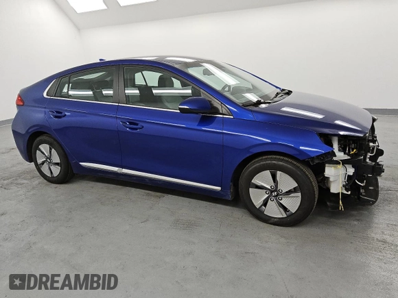 2021 Hyundai Ioniq SE with VIN KMHC75LC5MU261078, listed as a Copart auction lot 52947955 with 133,525 mi miles and Clean Title. Bid and sale history available at DreamBid. Image 4.