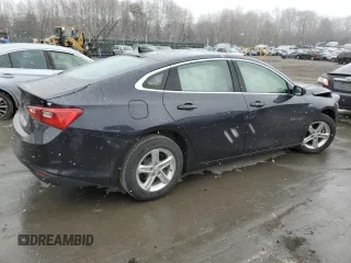 2022 Chevrolet Malibu LS with VIN 1G1ZB5ST1NF192760, listed as a Copart auction lot 50767165 with 68,505 mi miles and Salvage Title. Bid and sale history available at DreamBid. Image 3.