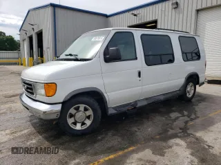 2006 Ford Econoline Cargo Recreational with VIN 1FDRE14W46HA12025, listed as a Copart auction lot 68670614 with 117,301 mi miles and Salvage title. Bid and sale history available at DreamBid. Image 1.