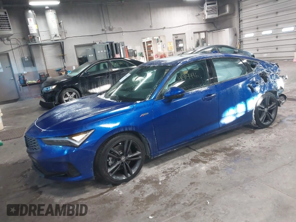 2024 Acura Integra Technology z VIN 19UDE4H64RA021574, wystawiony jako IAAI lot #41414446 z przebiegiem 13 156 mil mil oraz . Historia ofert i sprzedaży dostępna na DreamBid. Obrazek 2.