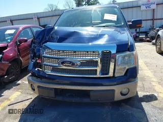 2010 Ford F-150 XL with VIN 1FTFW1CV9AFA91595, listed as a IAAI auction lot 41765696 with 230,965 mi miles. Bid and sale history available at carsss.com. Image 6.