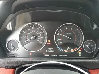2018 BMW 4 Series 430i xDrive with VIN WBA4J3C53JBG90792, listed as a Copart auction lot 52365525 with 107,238 mi miles and Salvage Title. Bid and sale history available at DreamBid. Image 9.