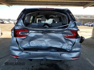 2020 Honda Odyssey Elite with VIN 5FNRL6H92LB059920, listed as a Copart auction lot 49993995 with 40,737 mi miles and Salvage Title. Bid and sale history available at DreamBid. Image 6.