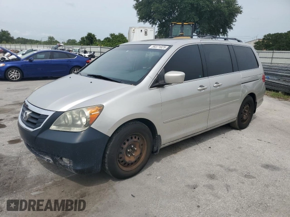 2008 Honda Odyssey LX with VIN 5FNRL38278B080769, listed as a Copart auction lot 59371025 with 219,103 mi miles and Salvage title. Bid and sale history available at DreamBid. Image 1.