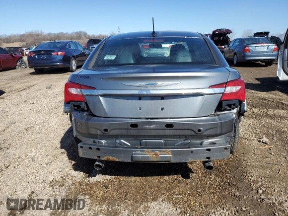 2013 Chrysler 200 Limited with VIN 1C3CCBCG9DN521093, listed as a Copart auction lot 48413365 with 185,004 mi miles and Salvage Title. Bid and sale history available at DreamBid. Image 6.