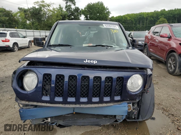 2014 Jeep Patriot Sport with VIN 1C4NJPBB5ED900449, listed as a Copart auction lot 62082334 with Not Provided miles and Salvage Title. Bid and sale history available at carsss.com. Image 5.
