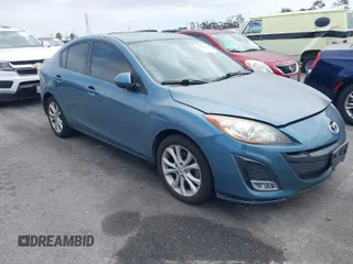 2011 Mazda Mazda3 s Sport with VIN JM1BL1U52B1461578, listed as a IAAI auction lot 42076467 with 129,225 mi miles. Bid and sale history available at carsss.com. Image 1.