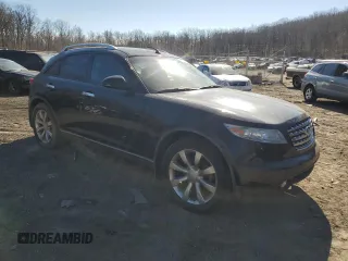 2004 Infiniti FX с VIN JNRAS08W14X219909, выставлен на аукционе Copart как лот 46240005 с пробегом Не указан миль и Списание • Salvage title. История ставок и продаж доступна на DreamBid. Изображение 4.
