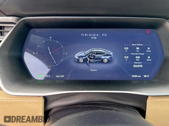 2017 Tesla Model S 60 с VIN 5YJSA1E14HF195384, выставлен на аукционе Copart как лот 57817915 с пробегом 52 075 миль миль и Чистый • Clean title. История ставок и продаж доступна на DreamBid. Изображение 8.