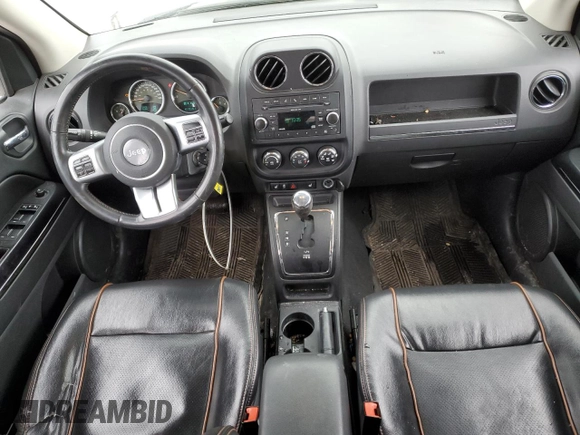 2011 Jeep Compass Limited with VIN 1J4NF5FB9BD197654, listed as a Copart auction lot 46366425 with 213,761 mi miles and Salvage Title. Bid and sale history available at carsss.com. Image 8.
