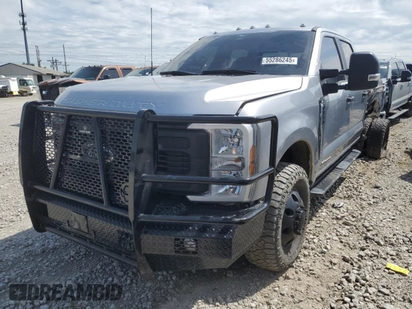 2024 Ford F-350 XL z VIN 1FT8W3DT0REE02530, wystawiony jako Copart lot #55286245 z przebiegiem 27 008 mil mil oraz Szkoda całkowita • Salvage title. Historia ofert i sprzedaży dostępna na DreamBid. Obrazek 1.