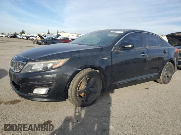 2015 Kia Optima LX with VIN 5XXGM4A77FG366888, listed as a Copart auction lot 85322214 with 154,465 mi miles and Clean title. Bid and sale history available at DreamBid. Image 1.
