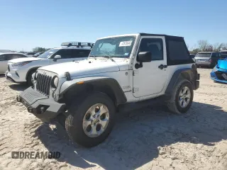 2014 Jeep Wrangler Sahara with VIN 1C4AJWBGXEL214269, listed as a Copart auction lot 47678045 with 283,634 mi miles and Clean Title. Bid and sale history available at carsss.com. Image 1.