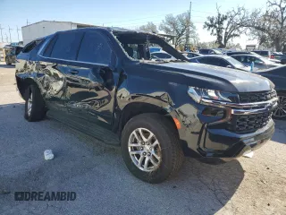 2021 Chevrolet Tahoe Commercial with VIN 1GNSKLED9MR390007, listed as a Copart auction lot 83274554 with 63,602 mi miles and Clean title. Bid and sale history available at DreamBid. Image 4.